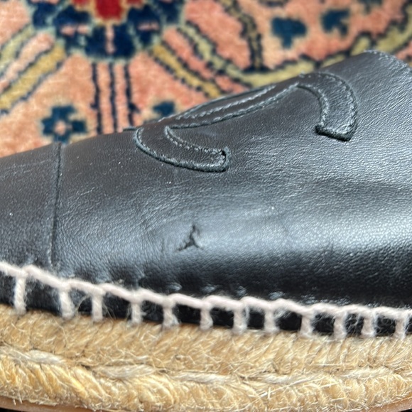 Black Chanel Espadrilles (Used - Very Good Condition) - Picture 8 of 9